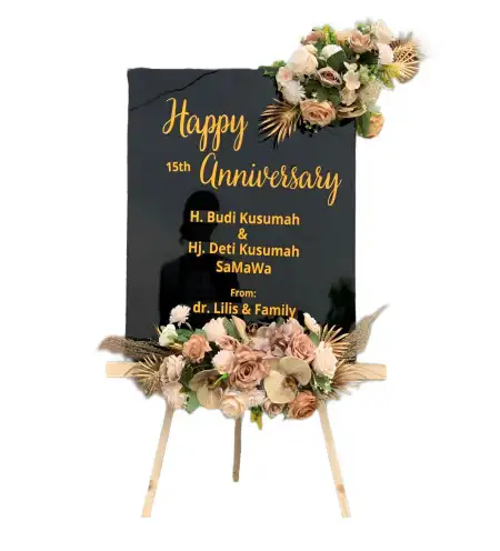 Papan Bunga Akrilik Penanggulan