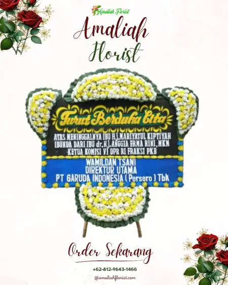 Papan Bunga Duka Penanggulan